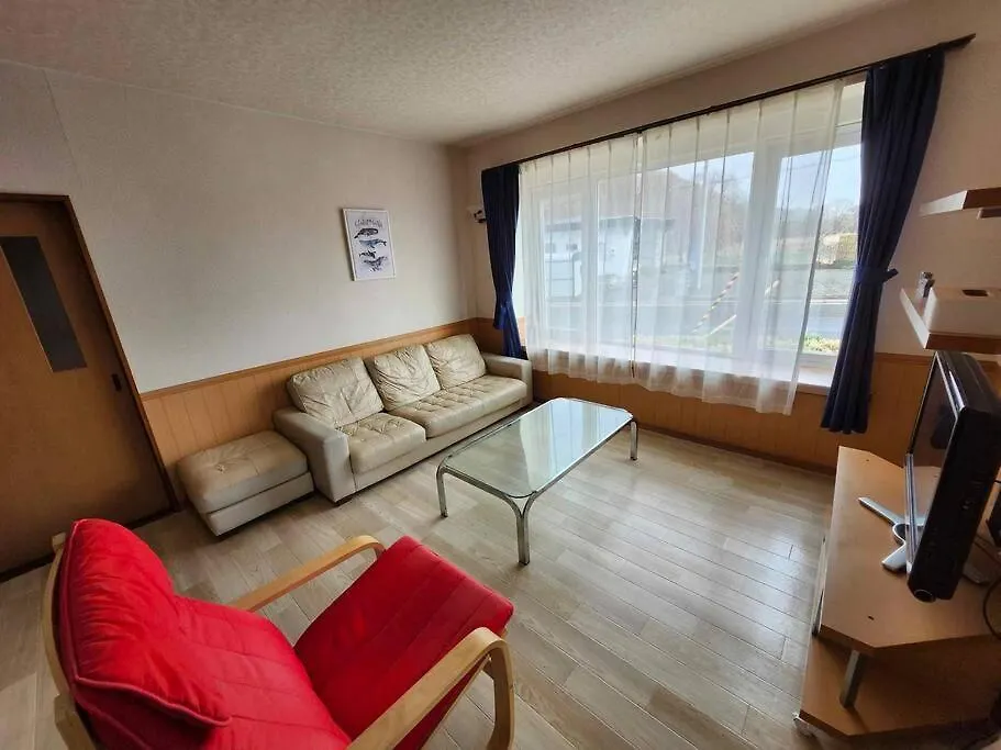 蒼い家温泉付貸別荘cozy Blue House Onsen Hot Spring Shiraoi Holiday home